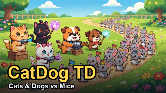 CatDog TD key art